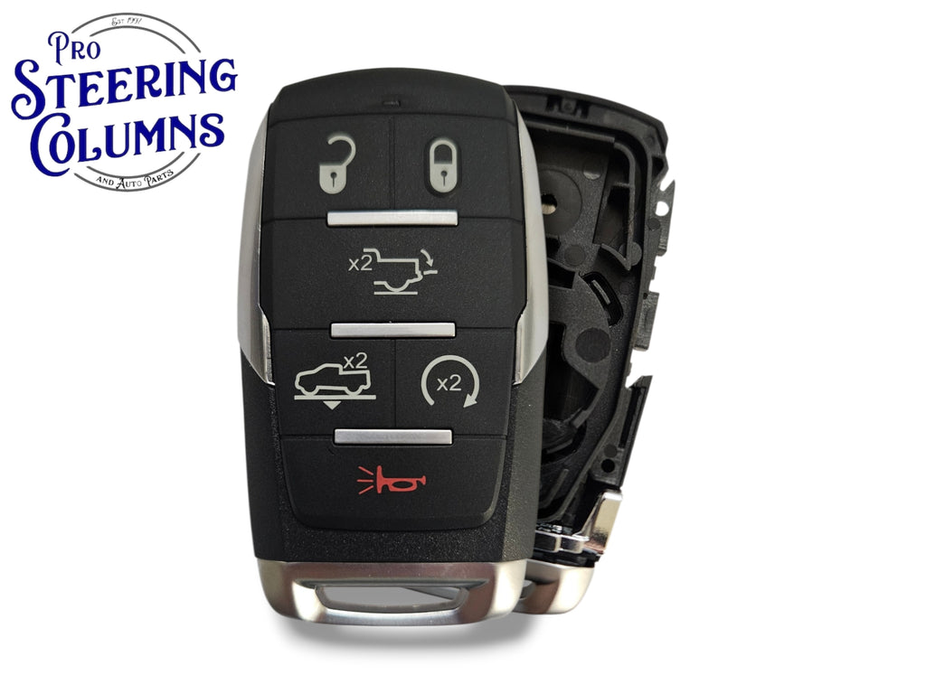 19-24 Ram 1500 Smart Key SHELL 6-Button PN: 68291692AD / OHT-4882056 (Aftermarket)