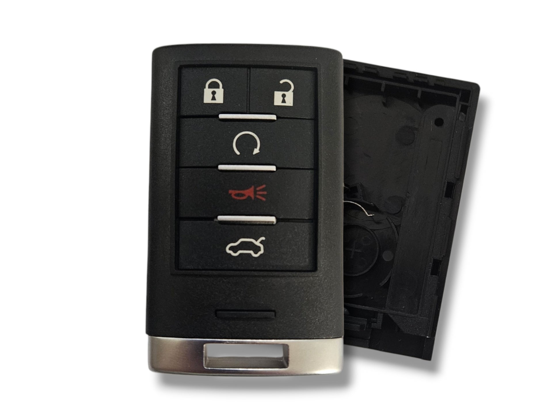 08-13 Cadillac CTS Smart Key SHELL 5-Button PN: 25943676 / M3N5WY7777A (Aftermarket)