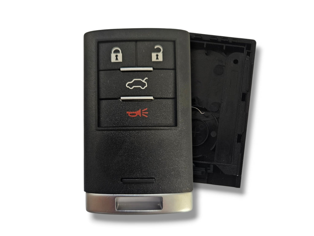 08-13 Cadillac Smart Key SHELL 4-Button PN: 25946298 / M3N5WY7777A (Aftermarket)