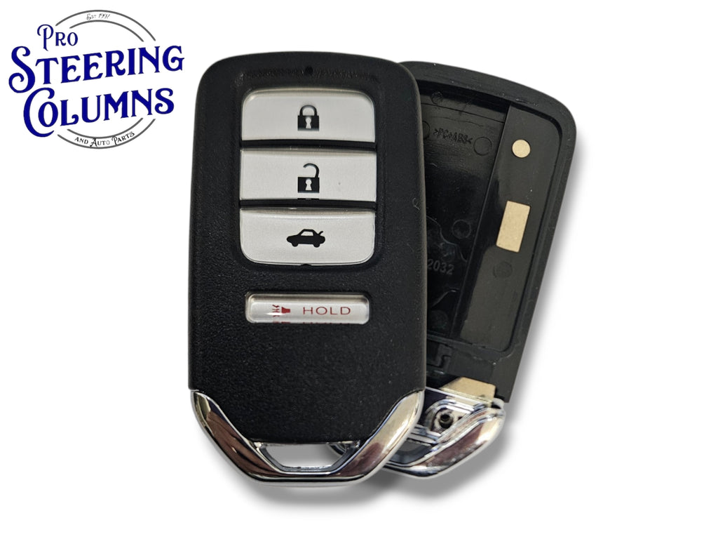 13-20 Honda Accord Civic Smart Key SHELL 4-Button PN: 72147-TBA-A-1 / ACJ932HK1210A (Aftermarket)