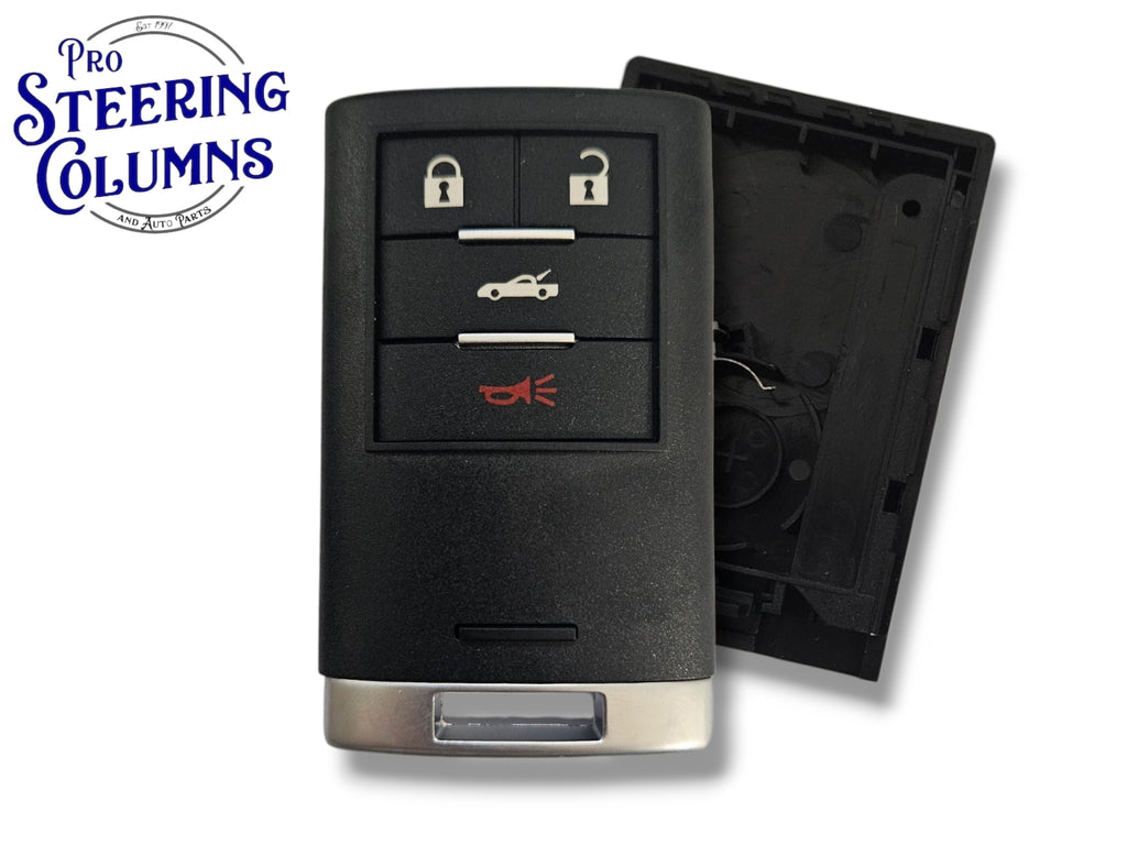 08-13 Chevrolet Corvette Smart Key SHELL 4-Button PN: 25926479 / M3N5WY7777A (Aftermarket)