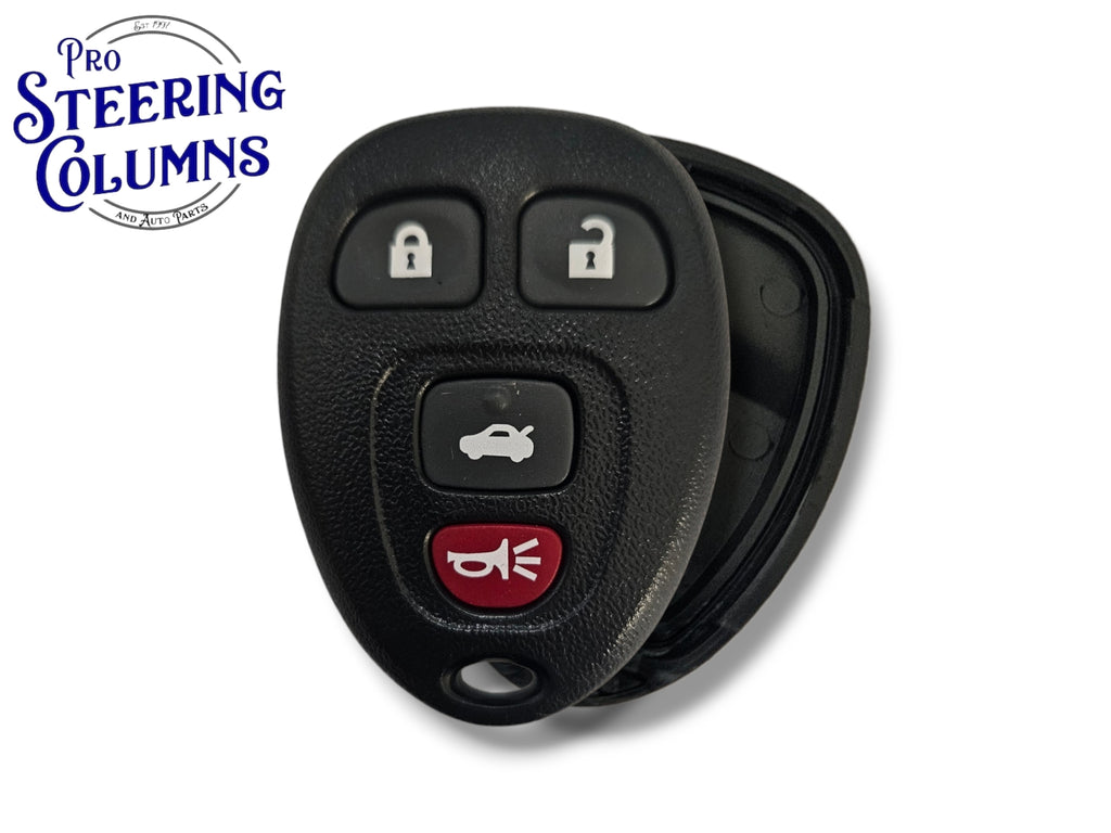 06-13 GM Keyless Entry Remote SHELL 4-Button PN: 20935331 / OUC60270 (Aftermarket)