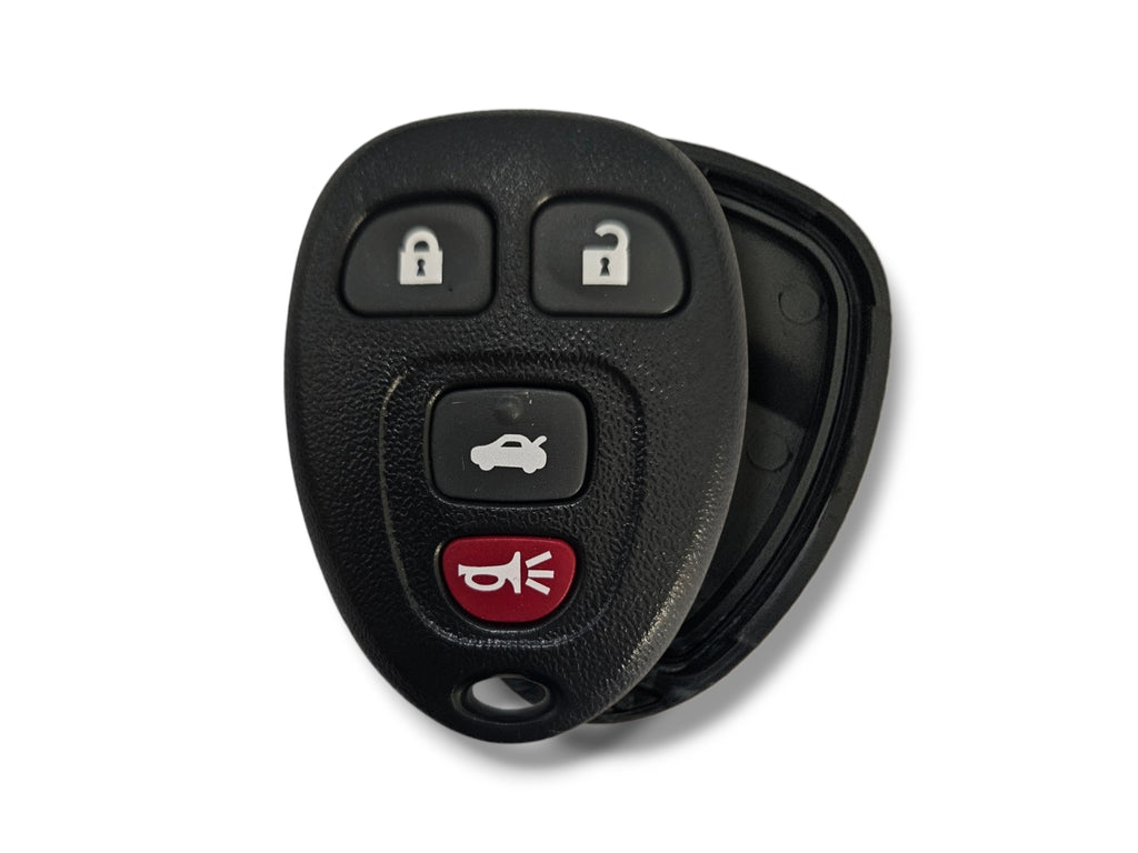 06-13 GM Keyless Entry Remote SHELL 4-Button PN: 20935331 / OUC60270 (Aftermarket)