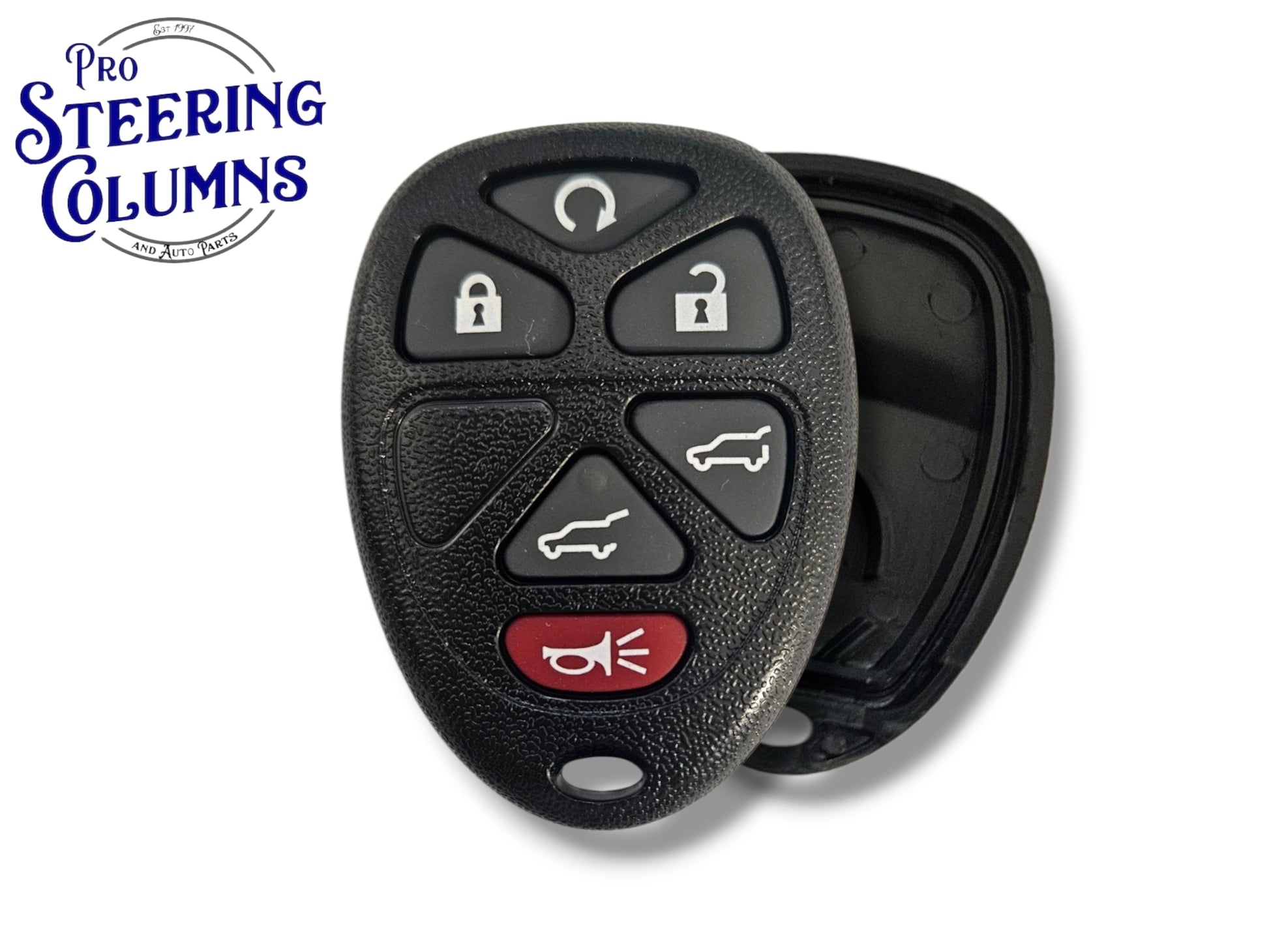 04-12 GM Keyless Entry Remote SHELL 6-Button PN: 22759546 / OUC60270 (Aftermarket)