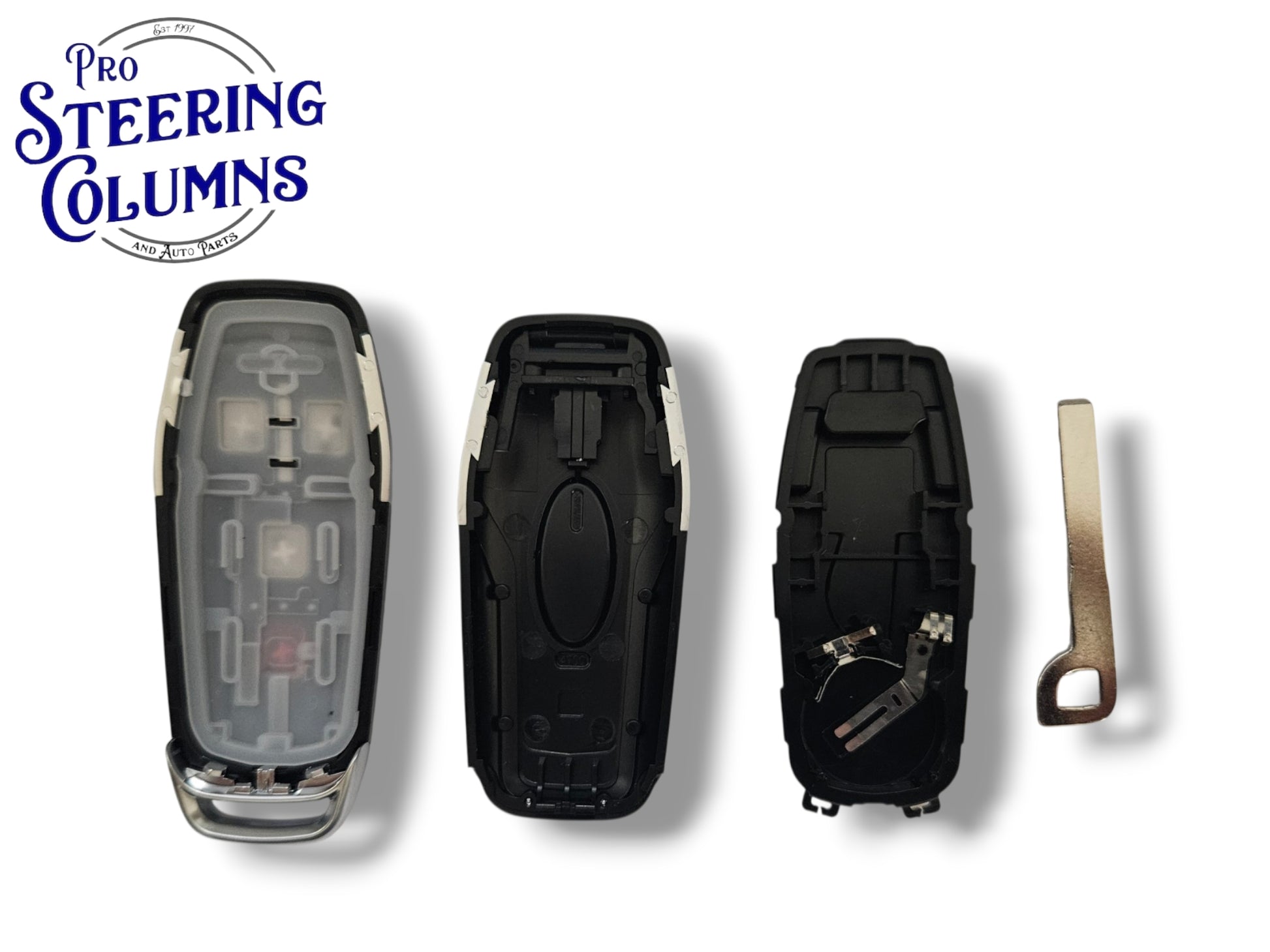 13-18 Ford Smart Key SHELL 4-Button PN: 164-R8109 / M3N-A2C31243800 (Aftermarket)
