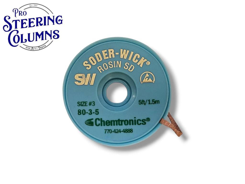 Chemtronics - Soder-Wick Desoldering Braid Size # 3 - 5ft (80-3-5)