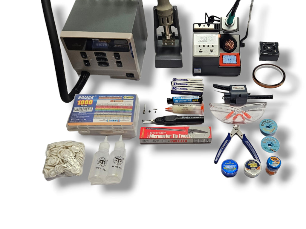Professional Advance Soldering Kit + Hot Air Gun