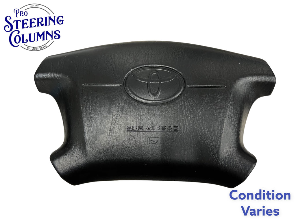 1998-2002 Toyota 4Runner Driver Air Bag Black Used OEM