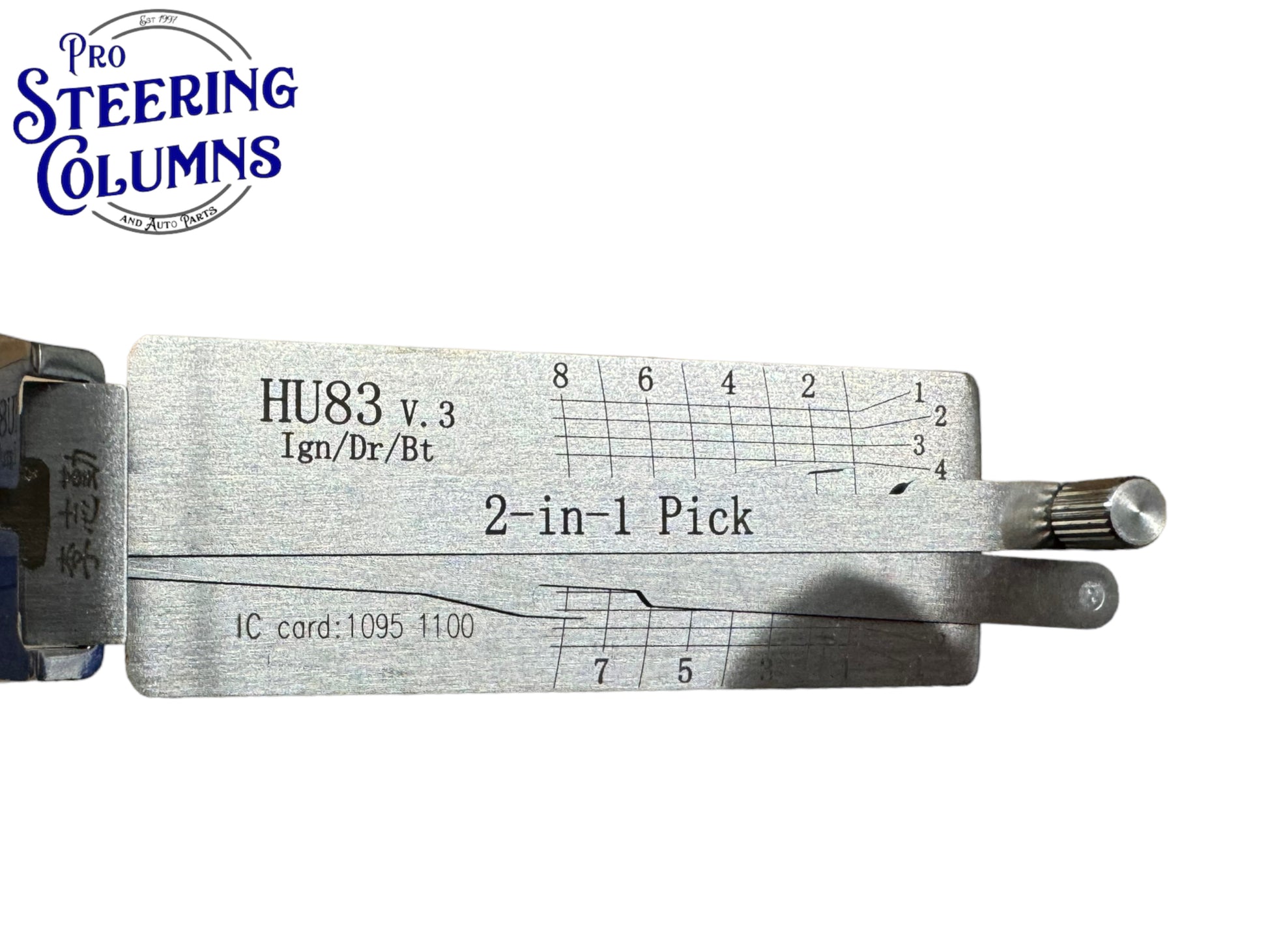 Original Lishi 2 in 1 HU83 Mini Cooper Peugeot Citroen Pick & Decoder Genuine New