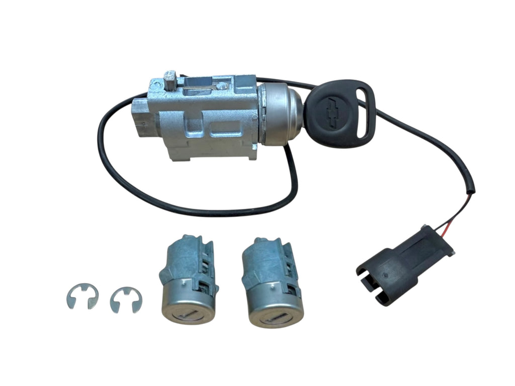 1997-2004 Chevrolet Corvette Ignition & Door Lock Cylinder Set PN: 12458190 (Aftermarket)
