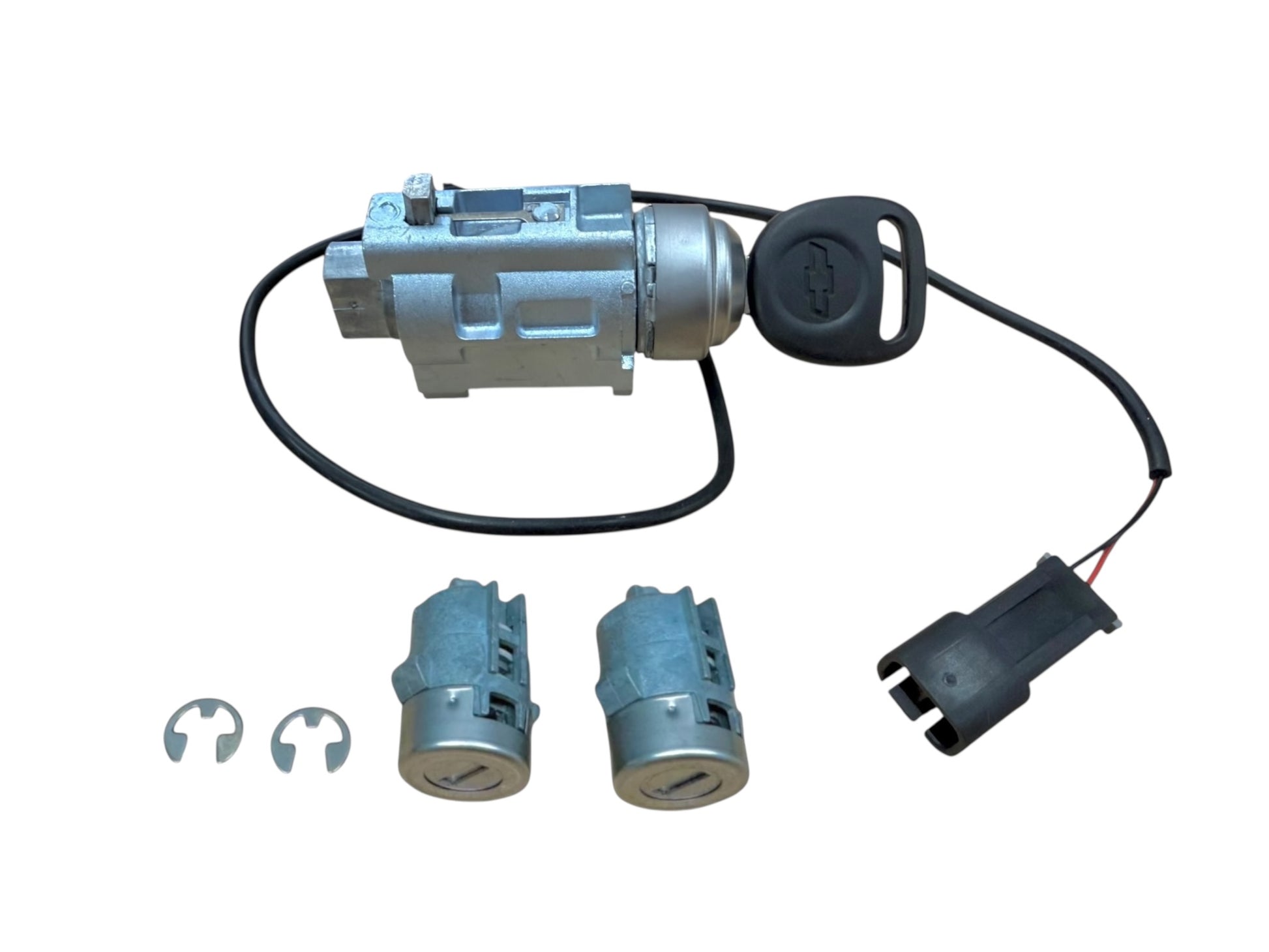 1997-2004 Chevrolet Corvette Ignition & Door Lock Cylinder Set PN: 12458190 (Aftermarket)