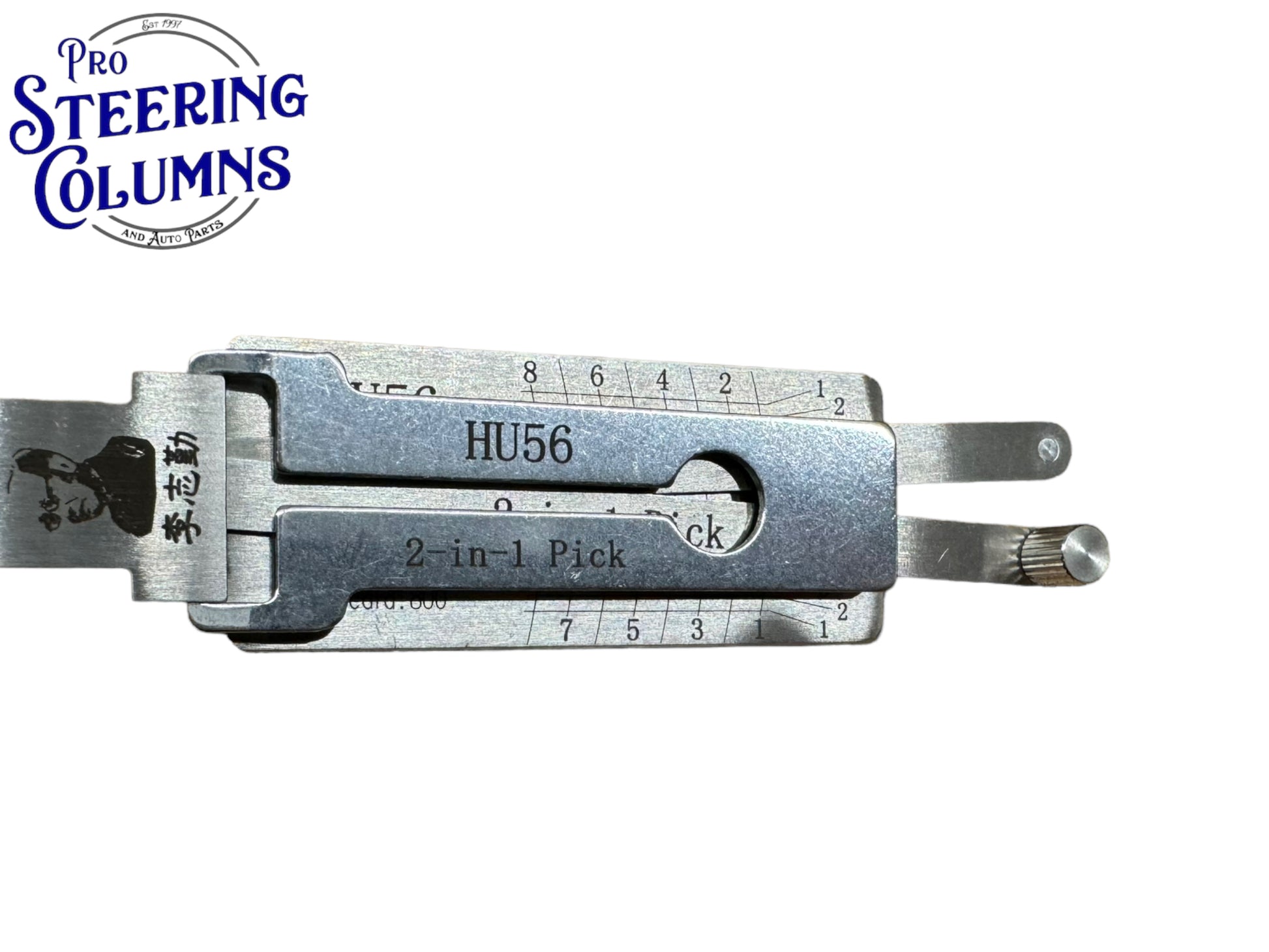 Original Lishi 2 in 1 HU56 Volvo Pick & Decoder Genuine New
