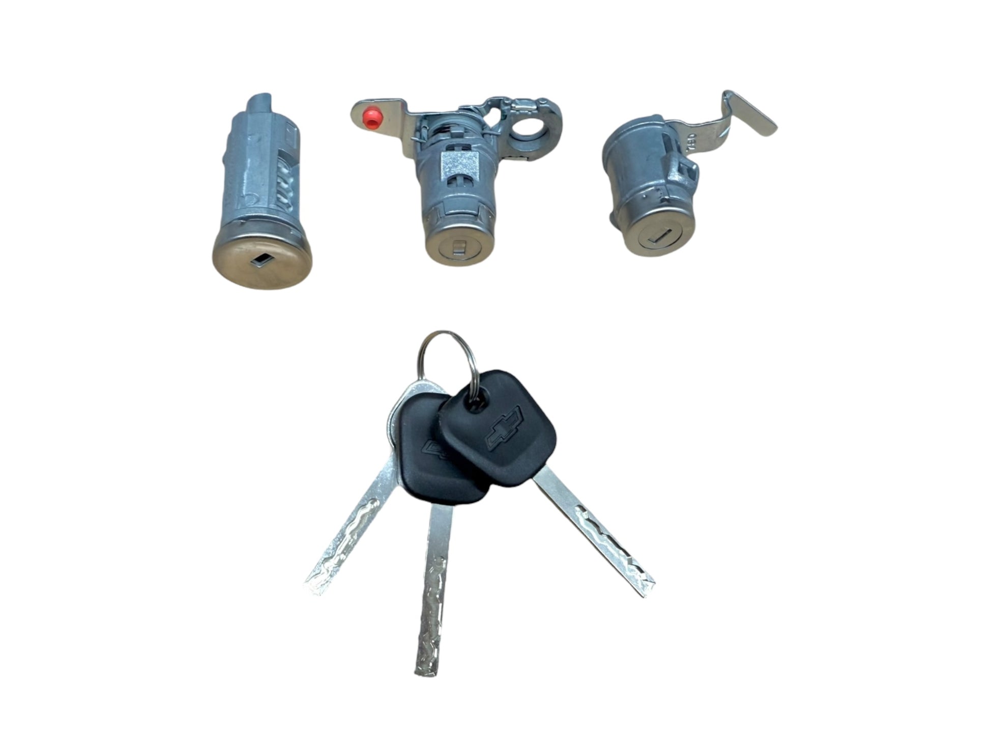 20-23 GM Silverado Sierra Colorado Ignition Door & Tailgate Lock Cylinder Set With Keys New