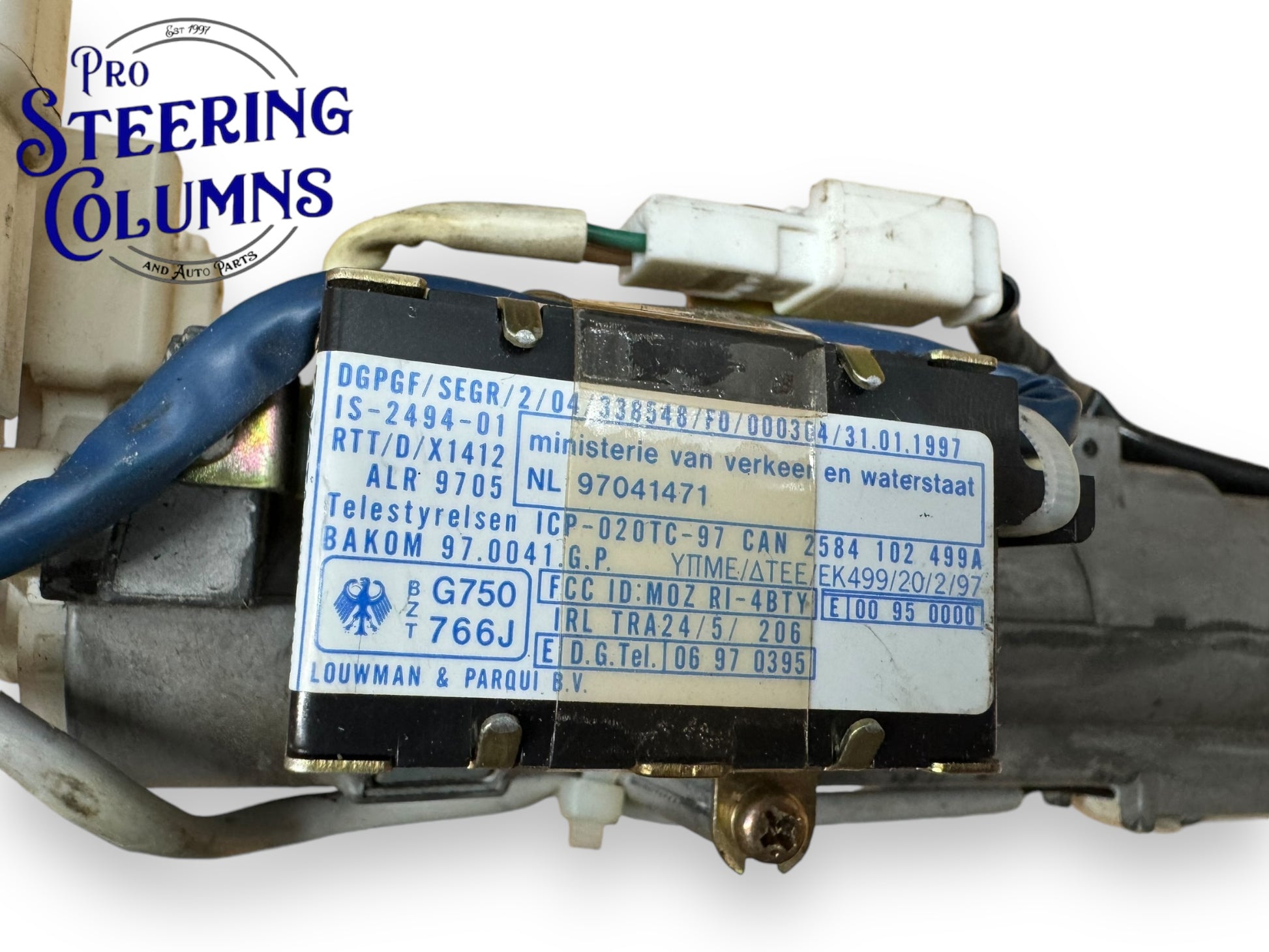 1999-2003 Toyota Sienna Ignition Lock Cylinder Assembly With Immobilizer 2 Key Shells Used OEM