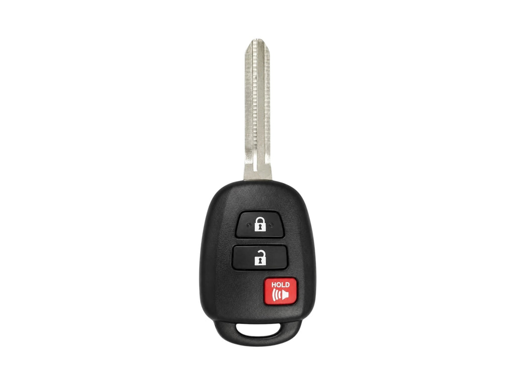15-19 Toyota Head Key 3-Button PN: 89070-04020 / HYQ12BDP (H Chip) (Canada) (Aftermarket)