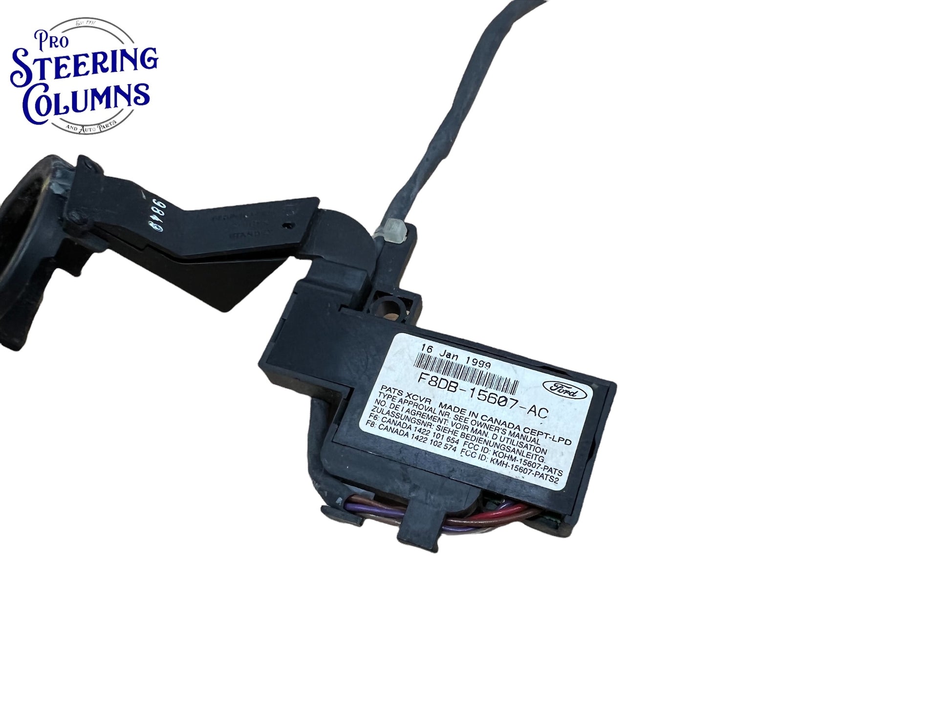 1997-2000 Ford F-150 Pats Anti Theft Transceiver Used OEM F8DB-15607-AC