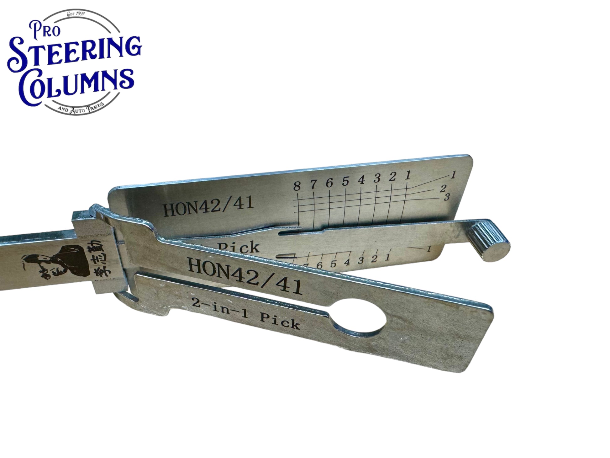 Original Lishi 2 in 1 HON41 HON42 For Honda Motorcycles Pick & Decoder Genuine New