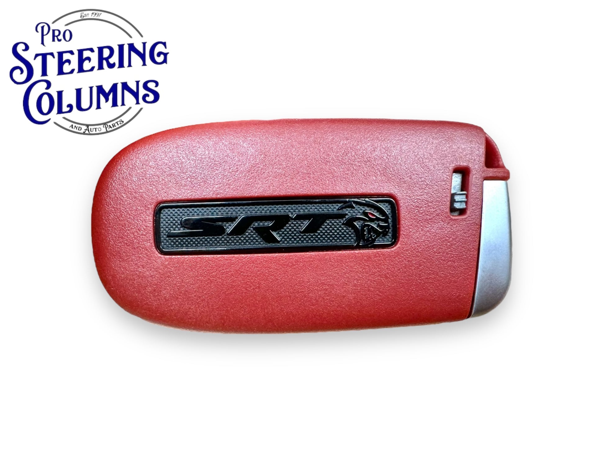 19-23 Dodge Charger Challenger Proximity Key Fob Red Key SRT Logo Full Power Red Eye 68394205AA