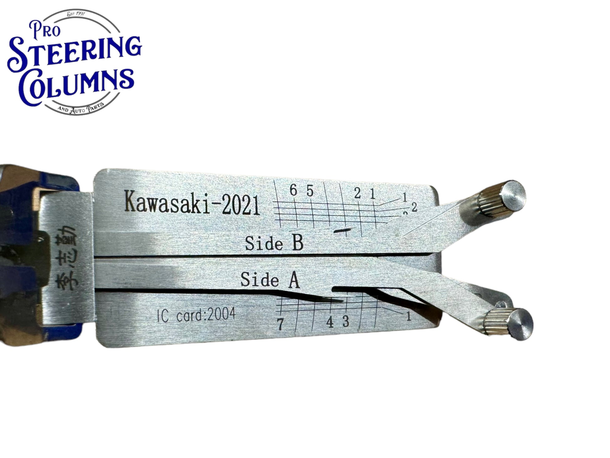 Original Lishi 2 in 1 Kawasaki 2021 For Motorcycles Pick & Decoder Genuine New