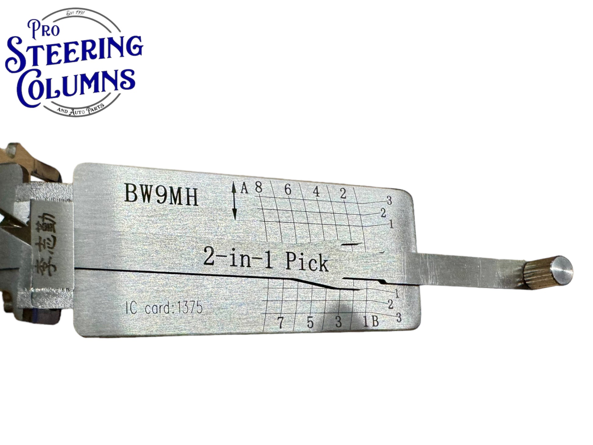 Original Lishi 2 in 1 BW9MH For BMW Motorbike Pick & Decoder Genuine New