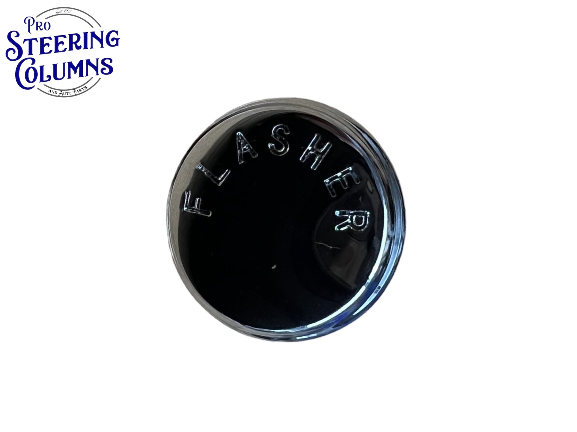 1967-1972 Chevelle Cutlass El Camino Monte Carlo Steering Column Chrome Hazard Button New