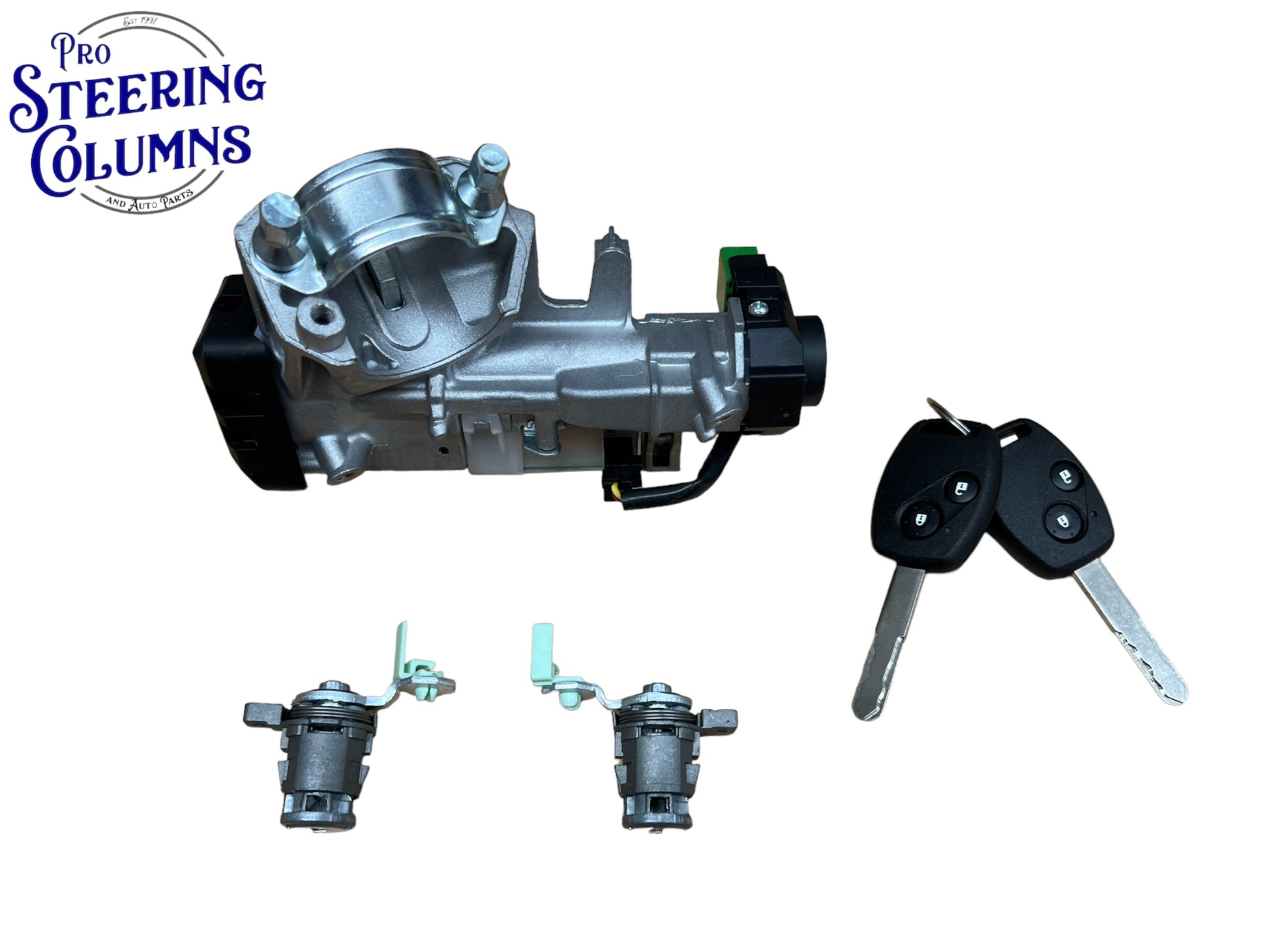 2002-2006 Honda CRV Ignition & Door Lock Cylinder Set 2 Keys New