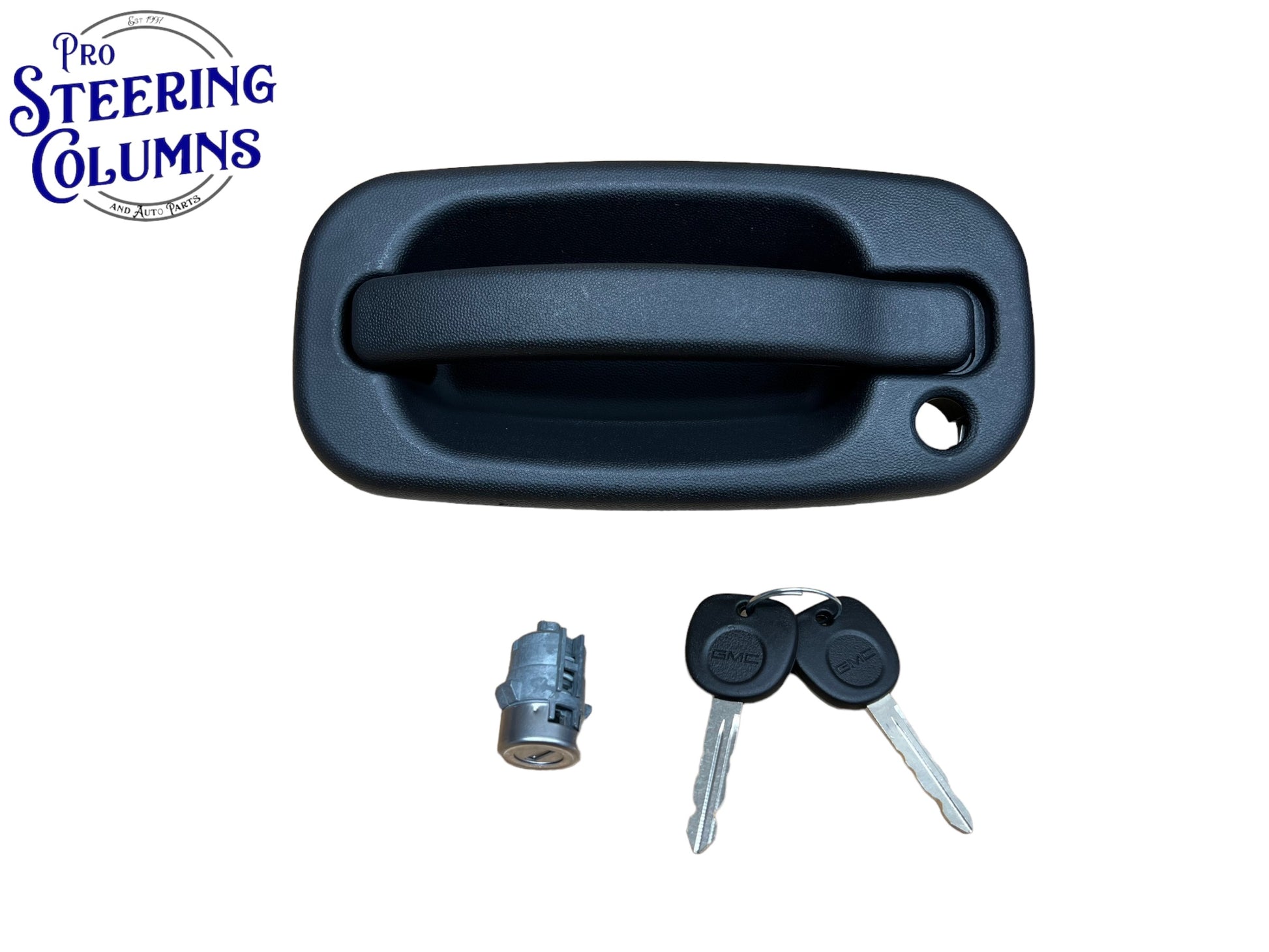 1999-2000 GM Silverado Sierra Tahoe Driver Front Left Door Handle & Lock Cylinder Repair Kit