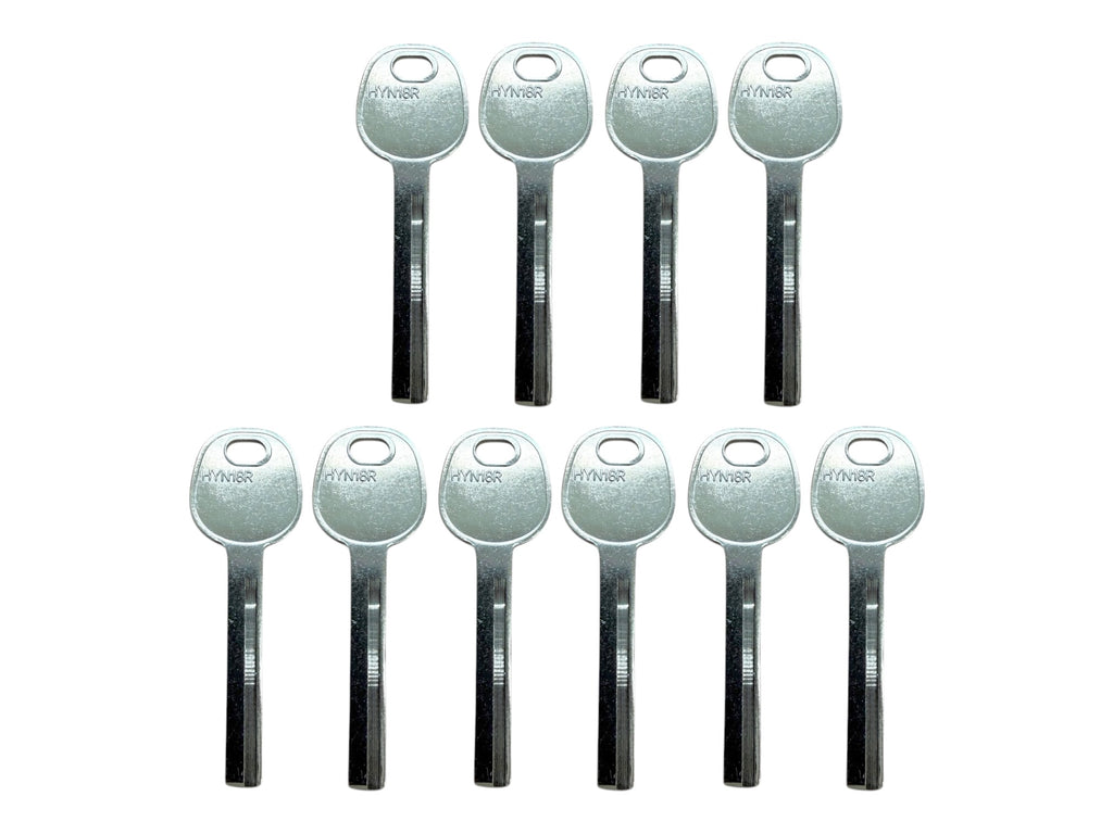 HY18R - Hyundai Metal Key Blank (Aftermarket) (10 Pack)