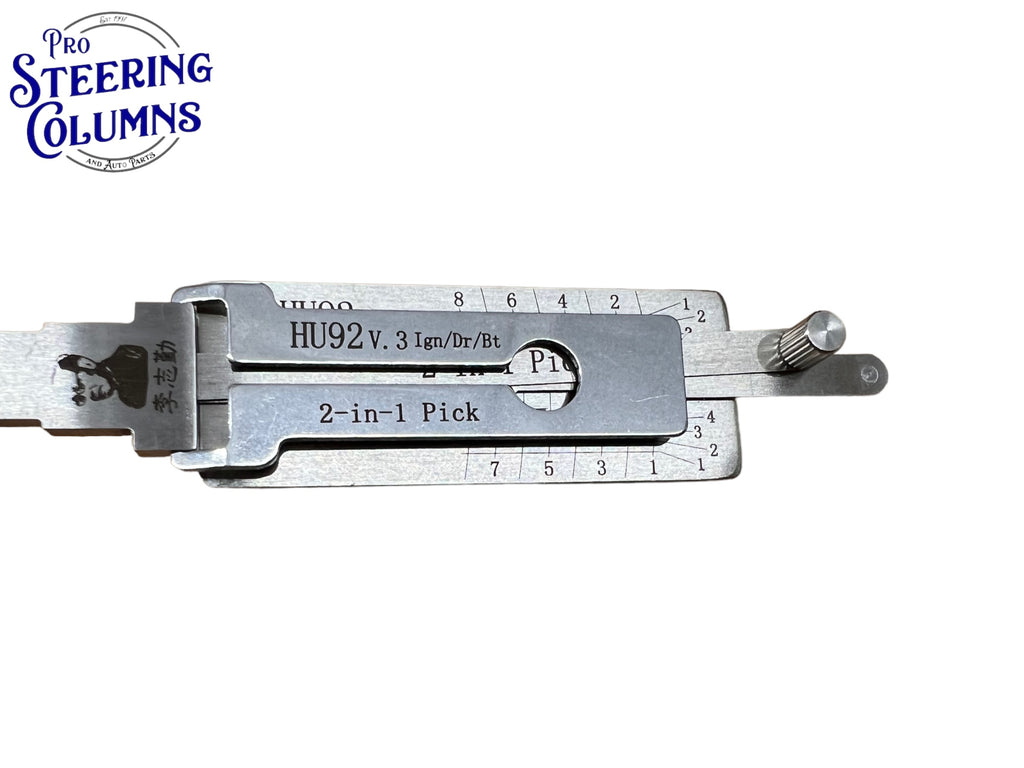 Original Lishi 2 in 1 HU92 BMW Twin Lifter Pick & Decoder Genuine New