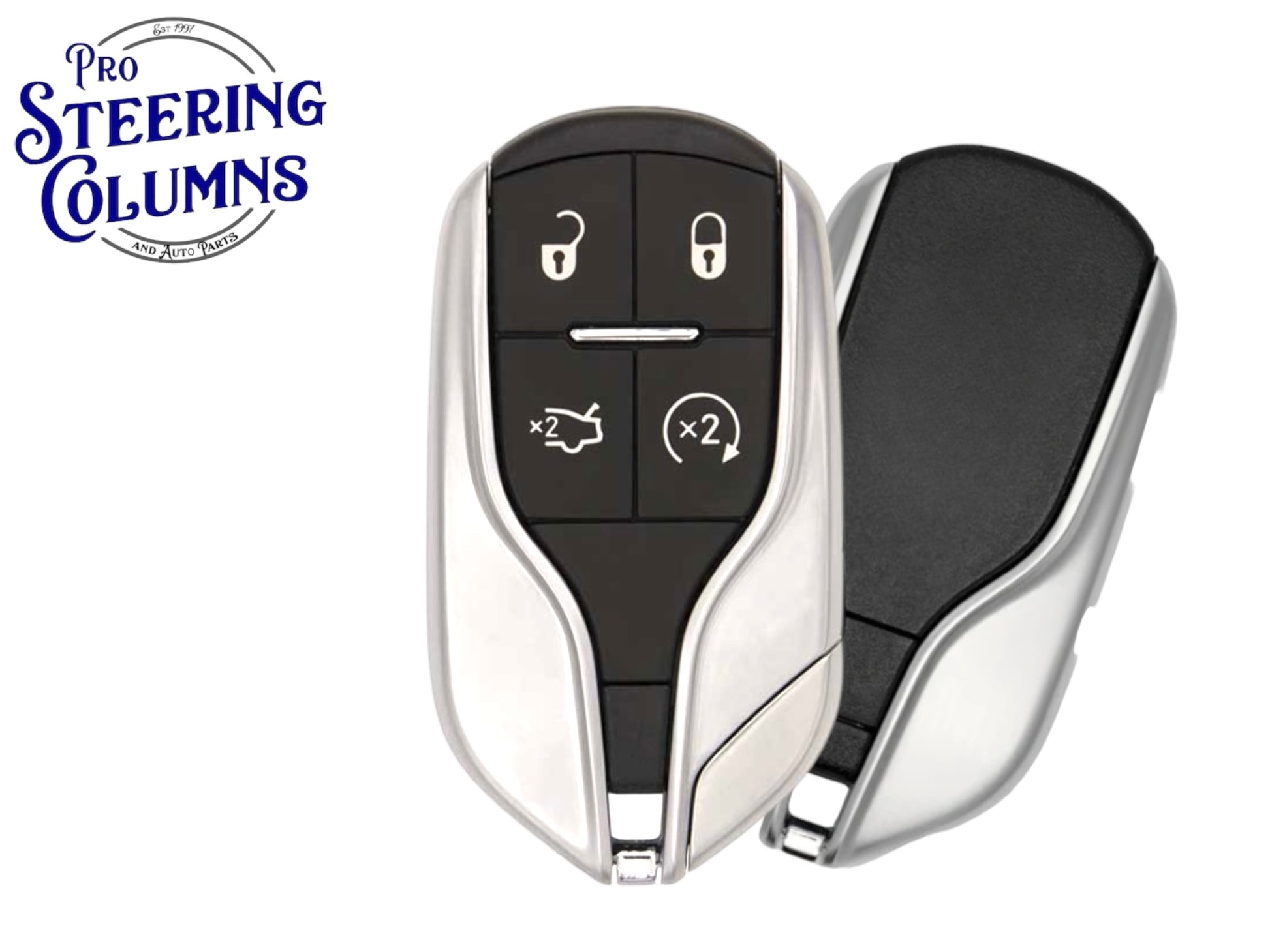 14-16 Maserati Ghibli Quattroporte Smart Key 4-Button PN: 5923336 / M3N-7393490 (Aftermarket)