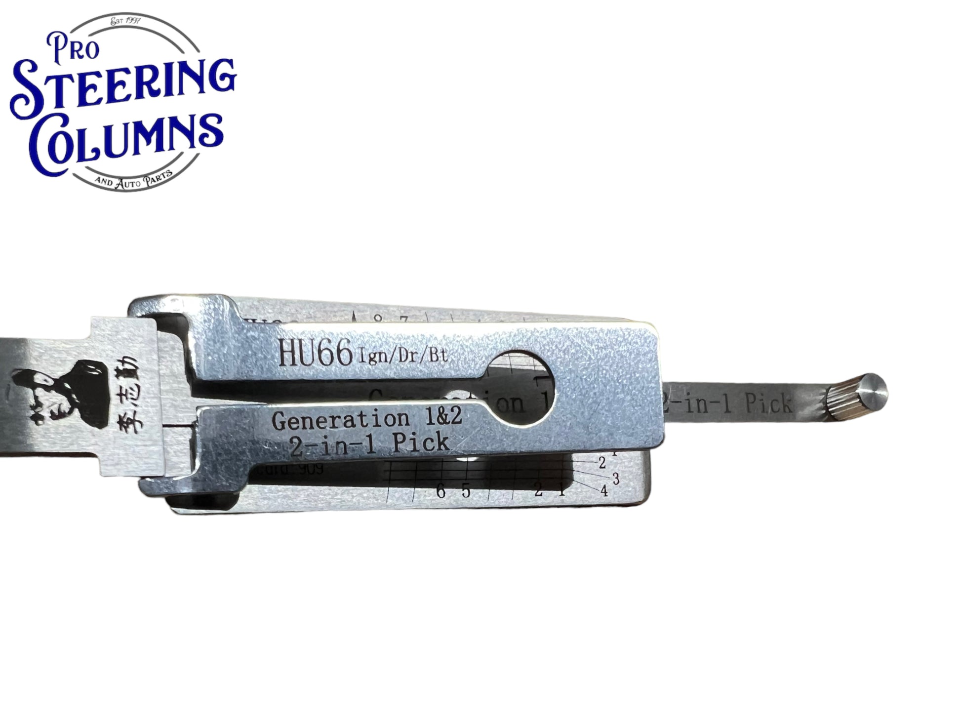Original Lishi 2 in 1 HU66 Single Lifter Audi VW Pick & Decoder Genuine New