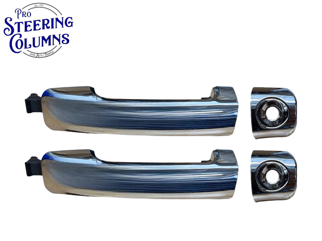2007 & Up FJ Cruiser Tundra Sequoia Front Door Handle Set Pair Chrome New 69210-0C020