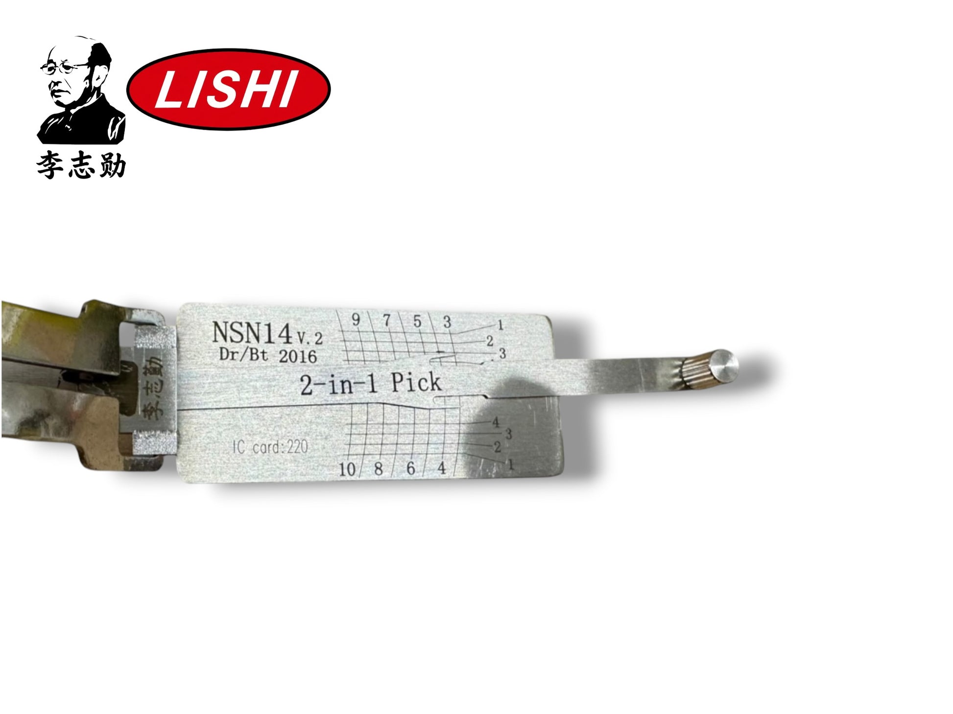 Original Lishi 2 in 1 NSN14 Door & Trunk For Nissan Infiniti Pick & Decoder Genuine New