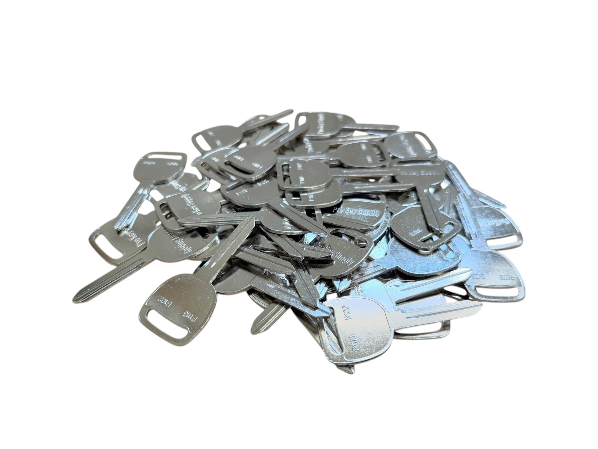 B102 / P1113 - Metal Key Blank for GM (100 Pack) (Aftermarket)
