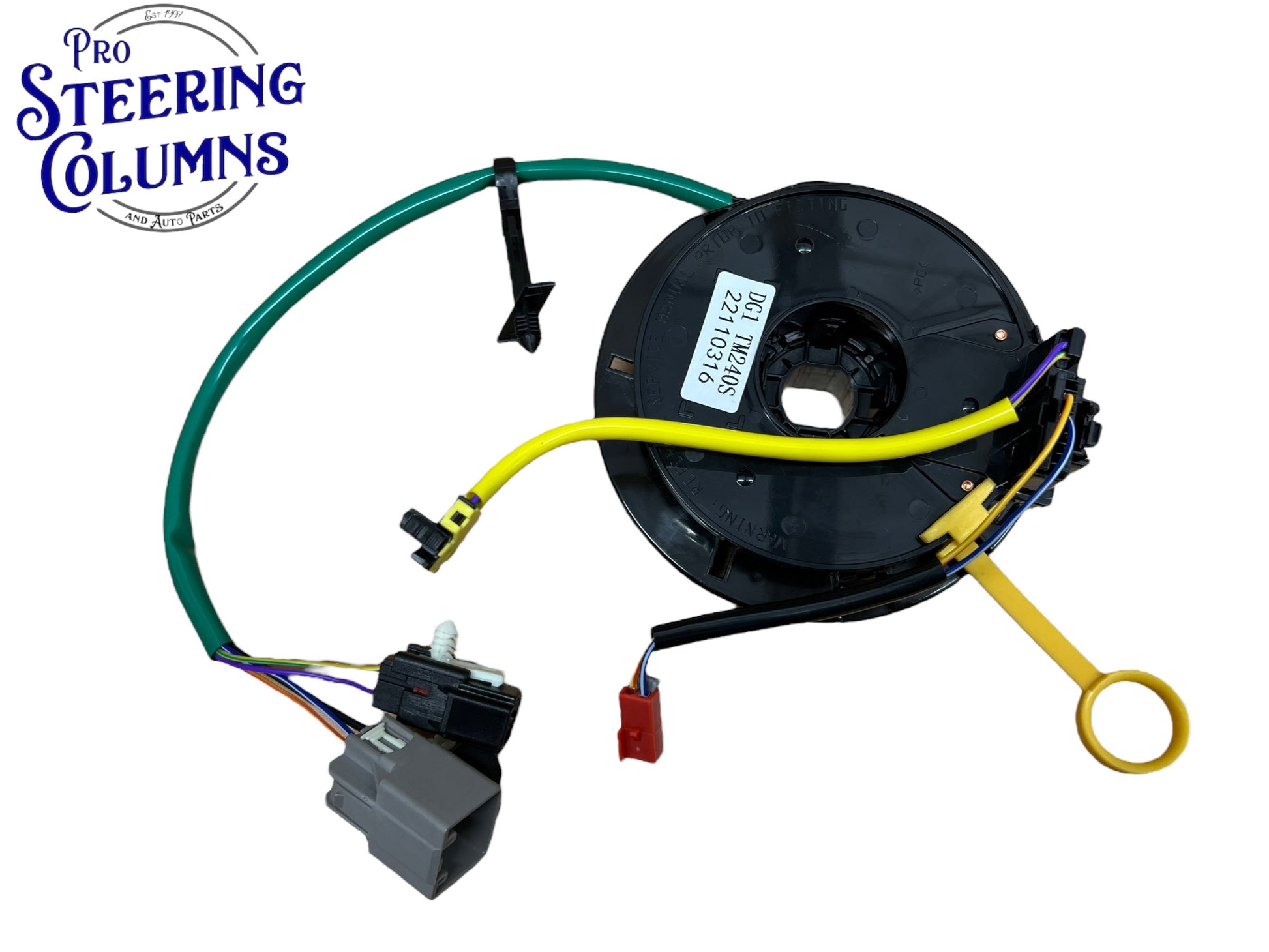 2010-2019 E-150 E-250 E-350 Air Bag Clock Spring No Cruise Control New