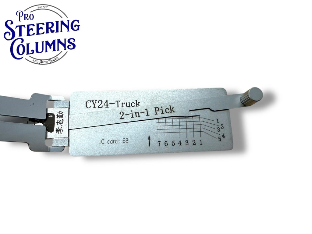 Original Lishi - CY24-Truck Commercial 2-In-1 Pick & Decoder AG