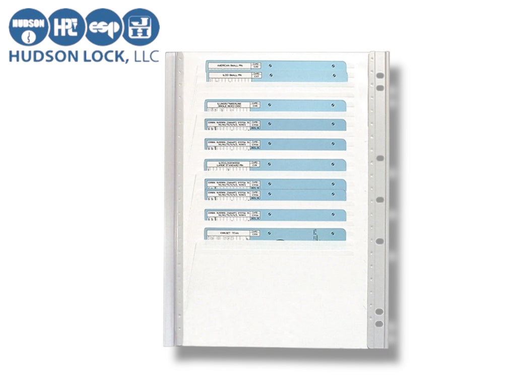 HPC-CARD-BP - Code Card Storage Panel - 40 Card Storage (Cards Not Included)