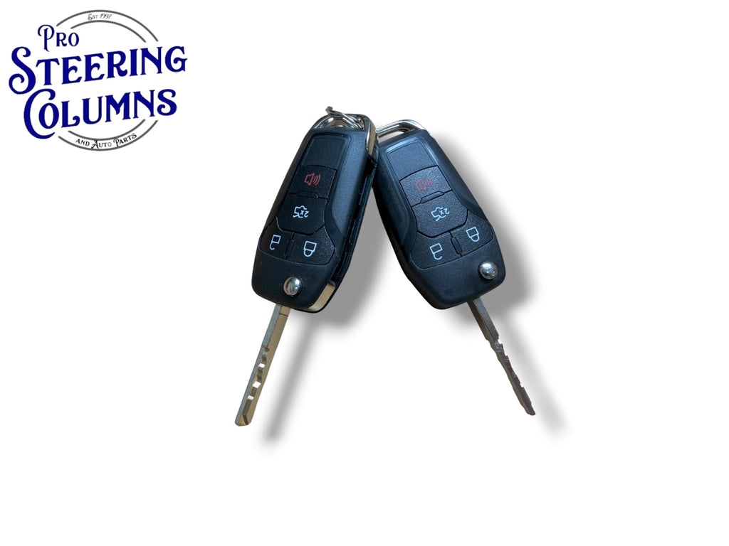 19-23 Ford Transit Connect Ignition Lock Cylinder With 2 Remote Keys PN: 3M5Z-11582-A