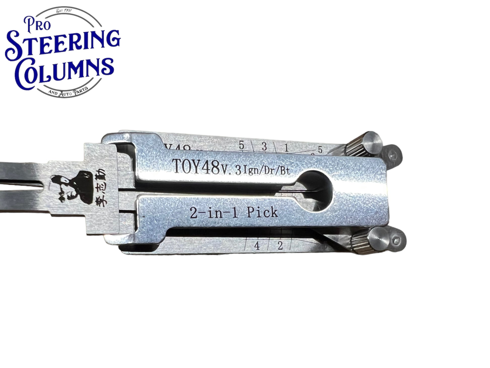 Original Lishi 2 in 1 TOY48 Toyota Lexus Quad Lifter Pick & Decoder Genuine New