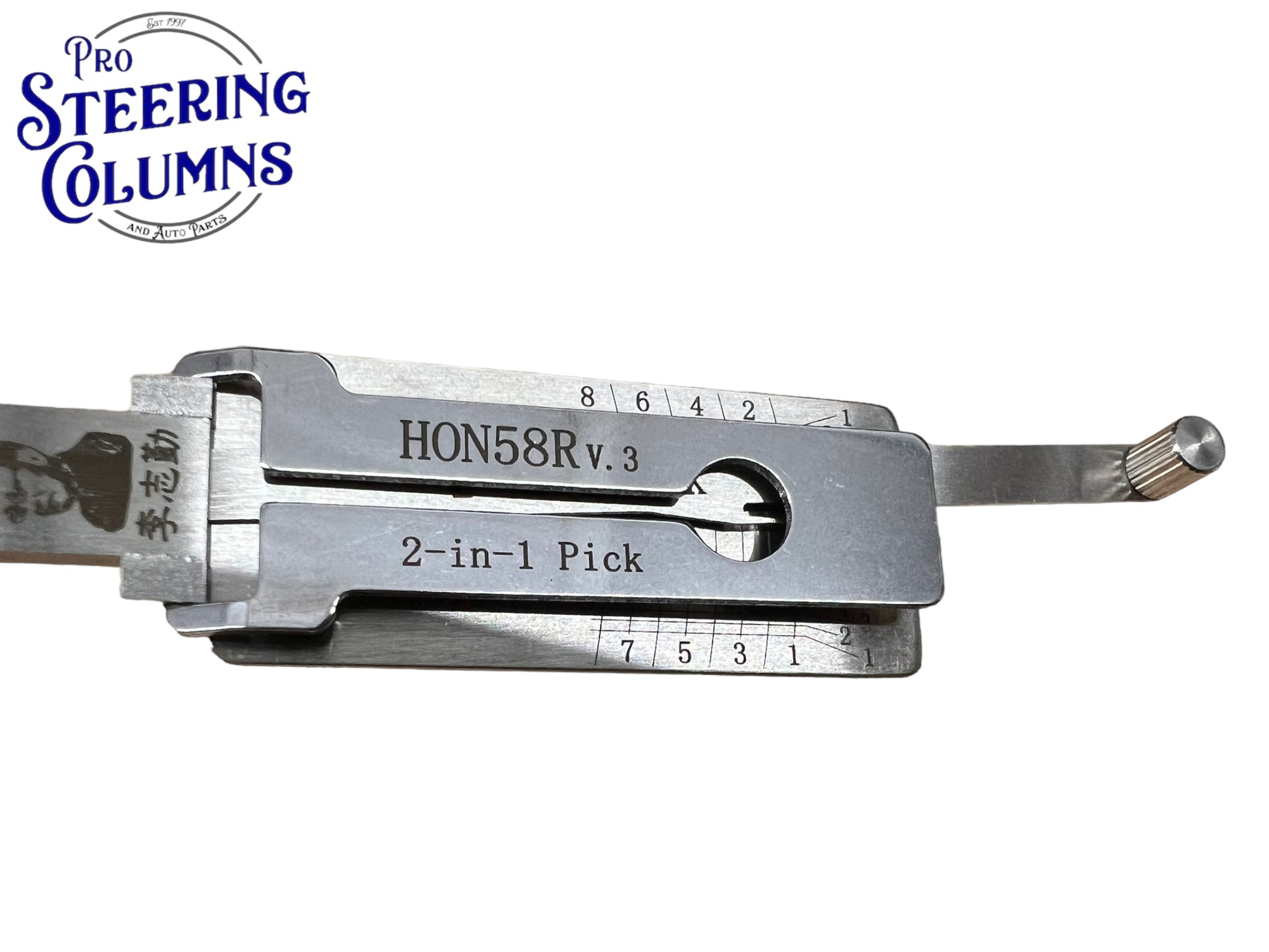 Original Lishi 2 in 1 HON58R HD103 HD106 Honda 8 Cut Pick & Decoder Genuine New