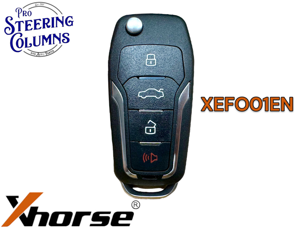 Xhorse Universal Flip Key Super Remote Ford Style 4 Button New XEFO01EN