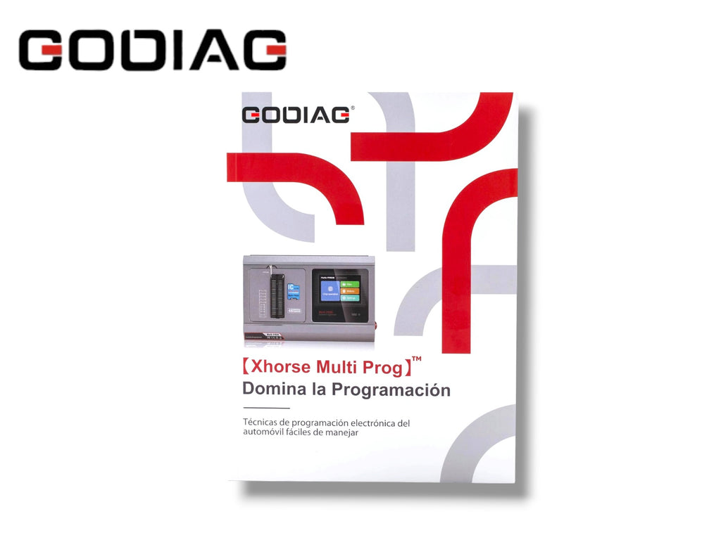 Godiag - Xhorse Multi-Prog Mastering Book – Automotive ECU / TCU / Programming Guide (Spanish)