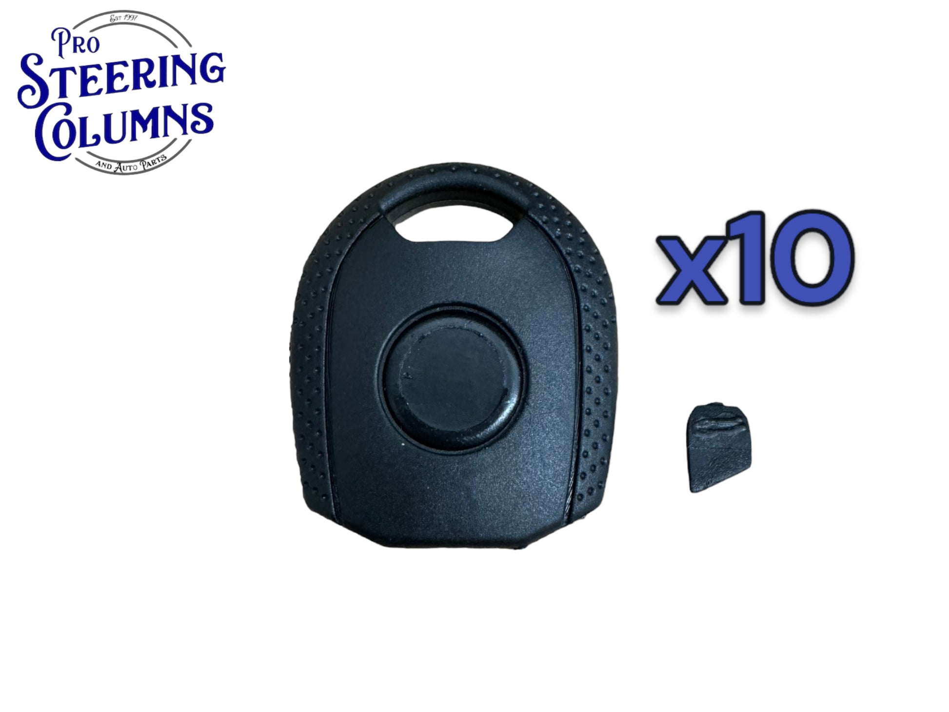 Universal Transponder Key Shell Head Kia Style 10 Pieces New