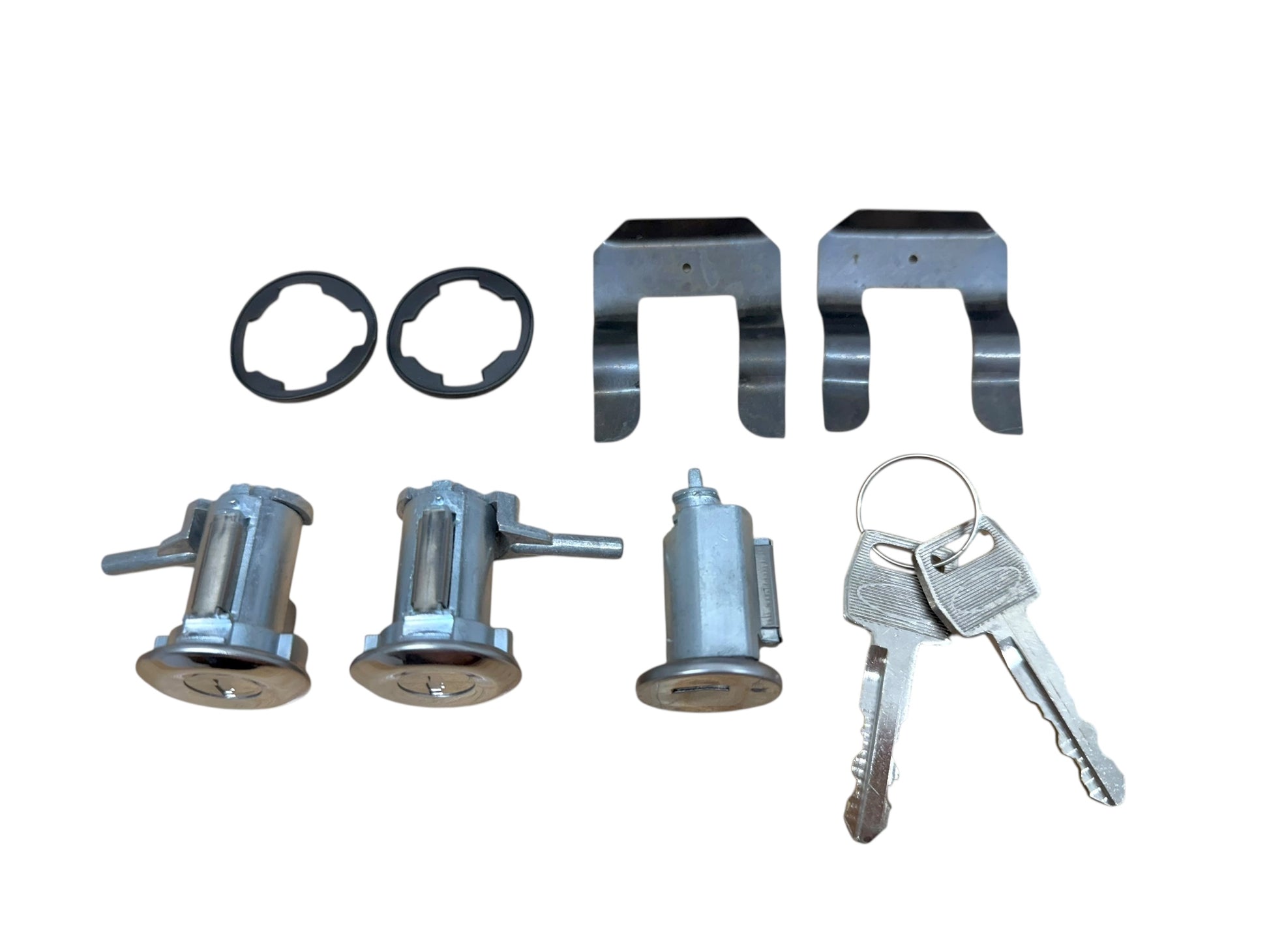 1967-1972 Ford F-100 F-250 F-350 Ignition & Door Lock Cylinder Set New (Keyed Alike)