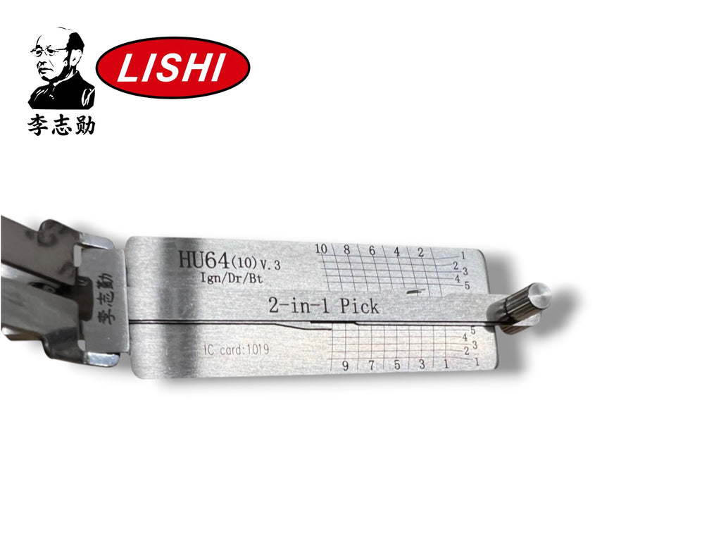 Original Lishi 2 in 1 HU64 V.3 Mercedes Pick & Decoder Genuine New