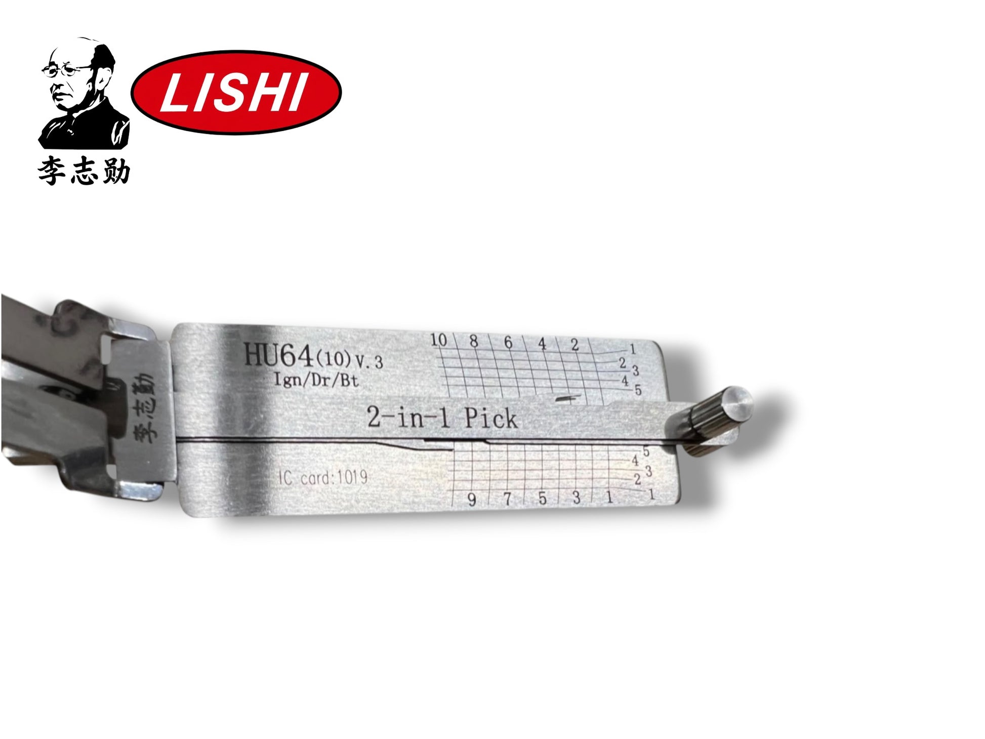 Original Lishi 2 in 1 HU64 V.3 Mercedes Pick & Decoder Genuine New