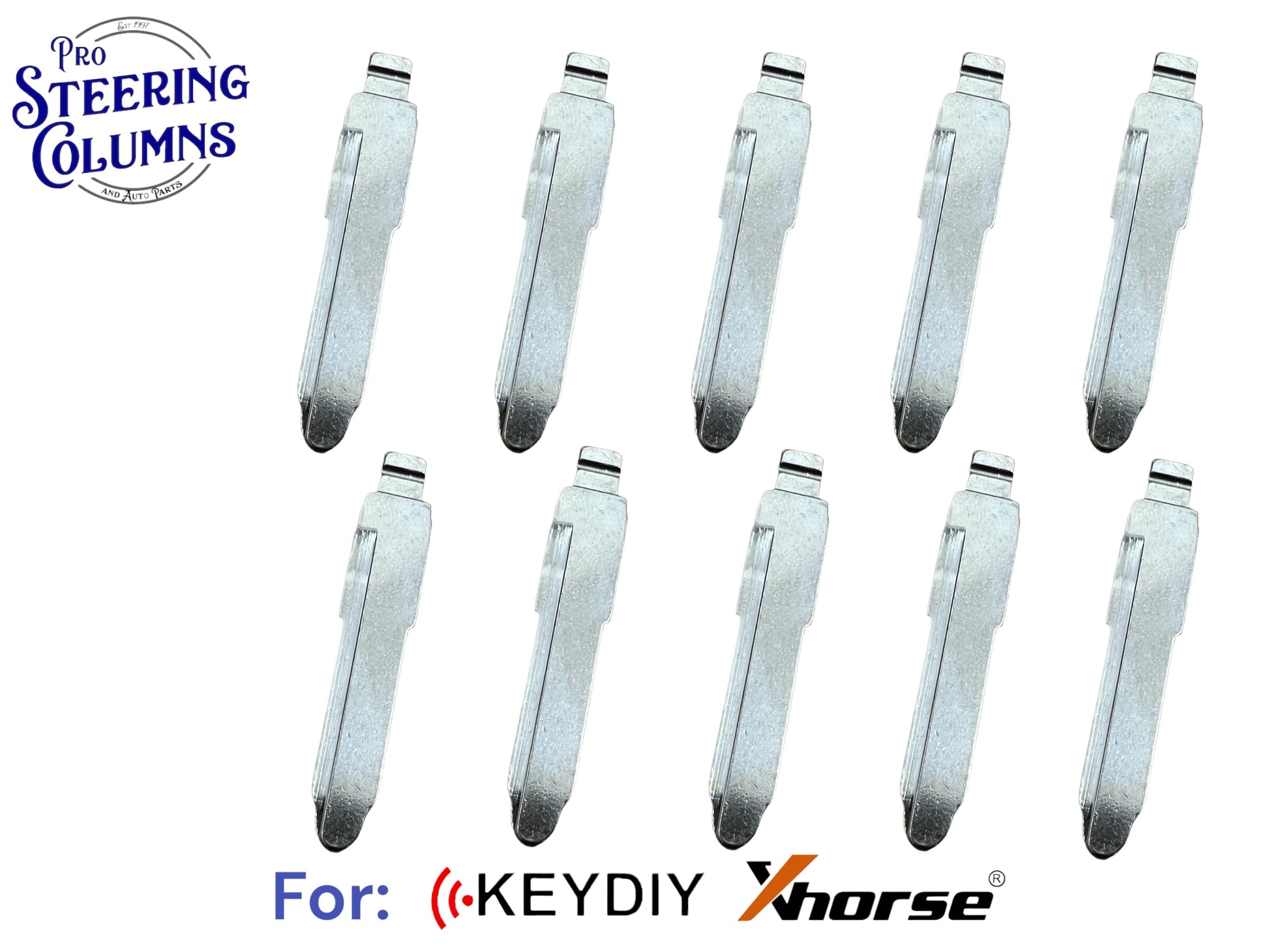 10x Xhorse Keydiy Universal Flip Key Remote Key Blades Mazda MZ31 MAZ24R