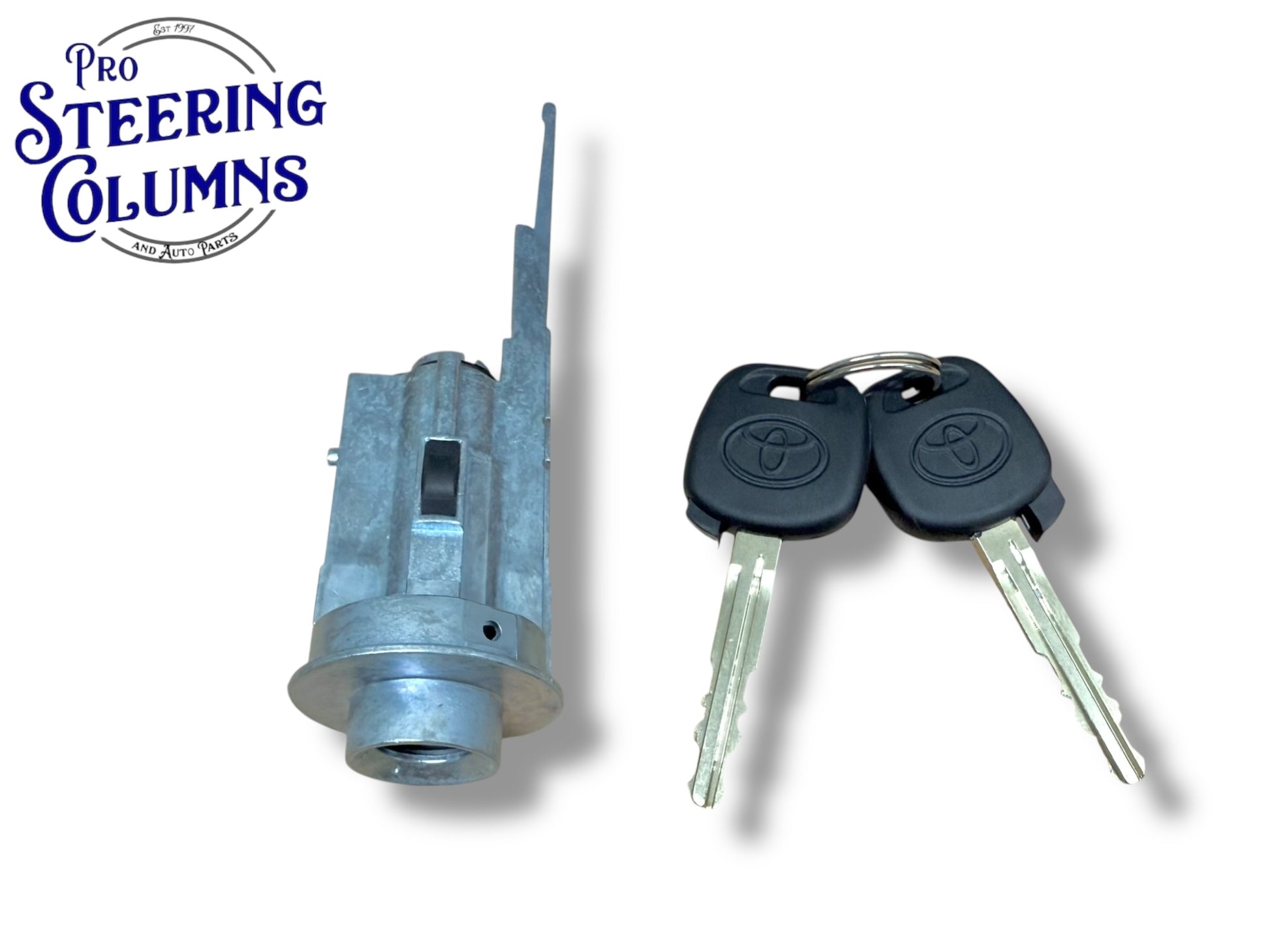 01 & Up Sequoia Tundra 4Runner Ignition Lock Cylinder 2 Key Shells New 69057-35200