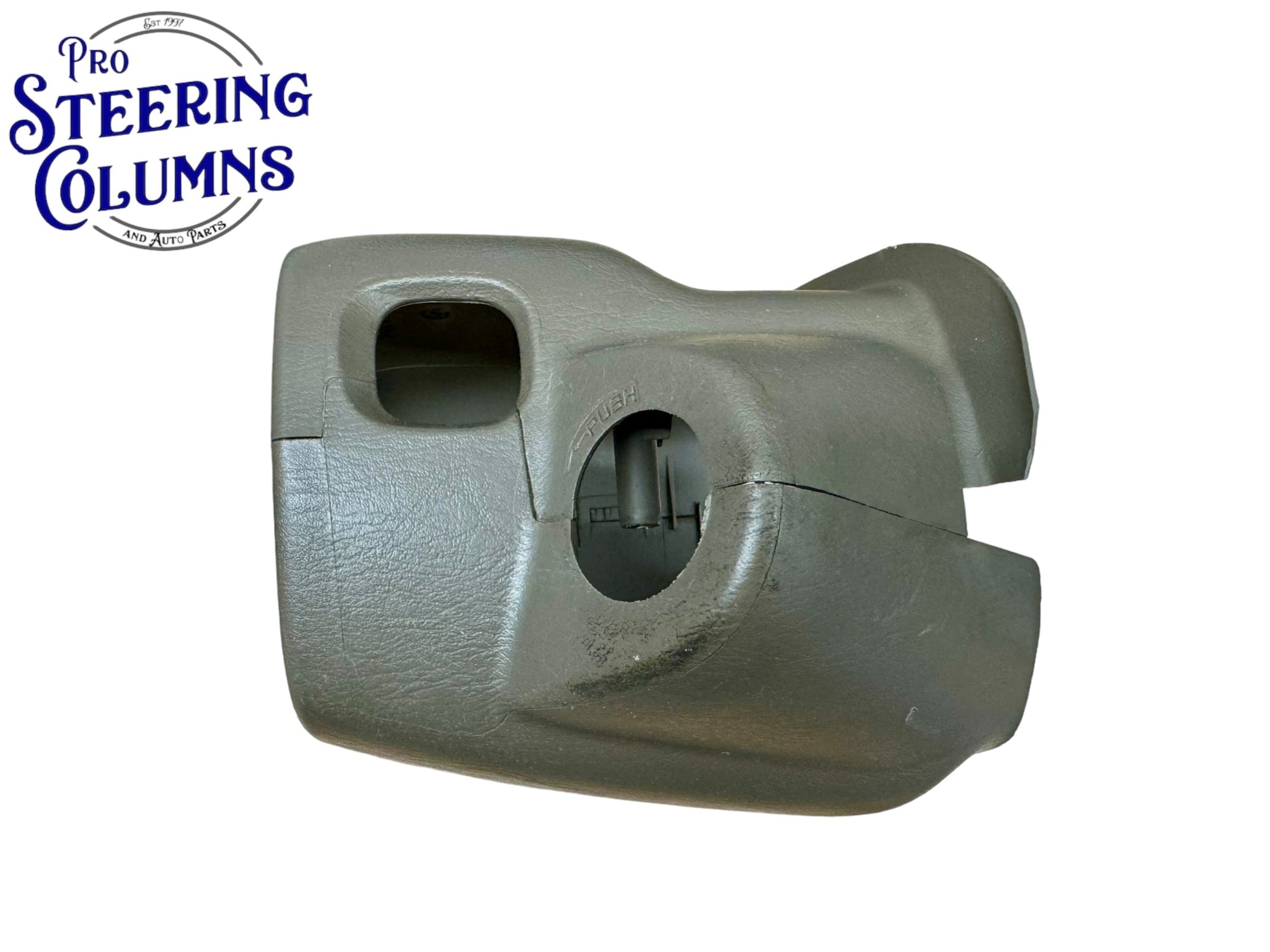 1998-2002 Toyota Corolla Steering Column Trim Bezels Tan Used OEM