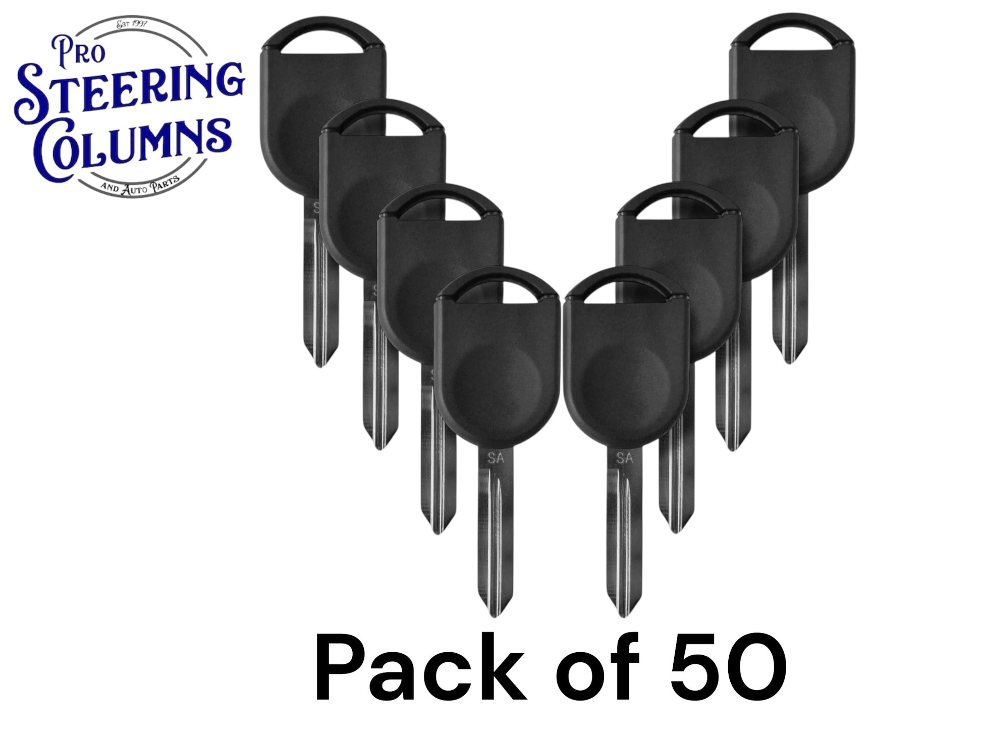 50 x H92 / H92-PT Transponder Key Ford Lincoln Mercury Mazda (4D63 80 Bit)(Aftermarket)(50 Pack)